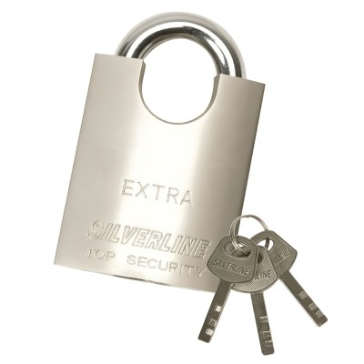 Silverline Shrouded High Security Padlock 40mm 595756