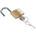 Silverline Brass 40mm Security Padlock Triple Pack 984411