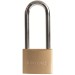 Silverline Brass Padlock Long Shackle 50mm MSS04L