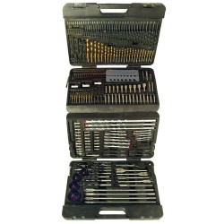 Silverline Assorted 204 Piece Drill Bit and Driver Mixed Set 868762