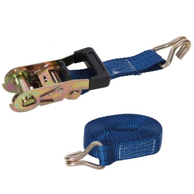 Silverline Premium Ratchet Tie Down Strap J-Hook 2000kg 346857