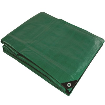 Silverline Green Garden Tarpaulin 2m x 3m Heavy Duty 238580