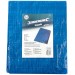 Silverline Builders Multi Use Blue Tarpaulin 2.4m x 3m 244987