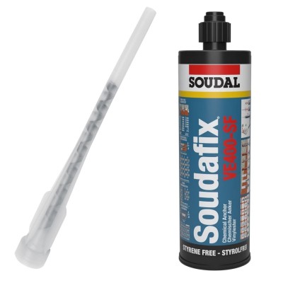 Soudal Soudafix VE400-SF Chemical Anchor Set Resin 410ml 157694