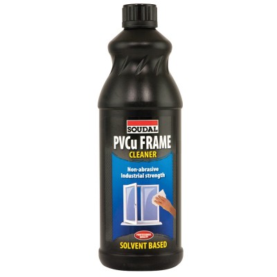 Soudal Solvent Cleaner Frame PVCU PVC Plastic 1 Litre 113621