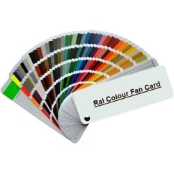 K7 Classic Ral Colour Swatch Card