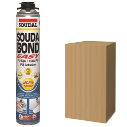 Soudal Soudabond Easy Gun Grade Adhesive Expanding Foam Box of 12