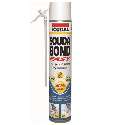Soudal Soudabond Easy Hand Held Adhesive Expanding Foam 750ml 161117