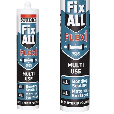 Soudal Fix ALL FLEXI WHITE Multi Use Sealant Adhesive Food Safe