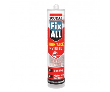 Soudal High Tack Fix All Super Strong Invisible Adhesive