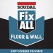 Soudal Fix All Multi Purpose Floor and Wall Adhesive White 4kg