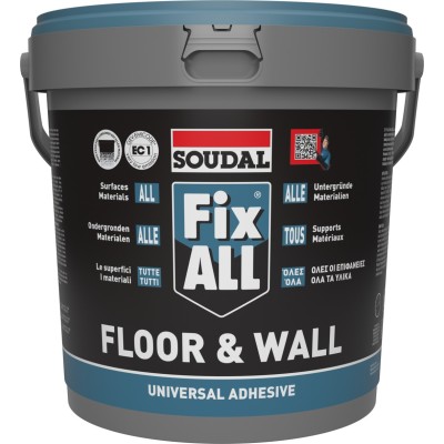 Soudal Fix All Multi Purpose Floor and Wall Adhesive White 4kg