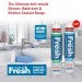 Soudal Stay Fresh Bathroom Kitchen Acetoxy Silicone Sealant Clear 152988