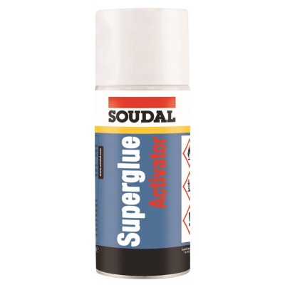 Soudal Super Glue Superglue Adhesive Activator 200ml 114746