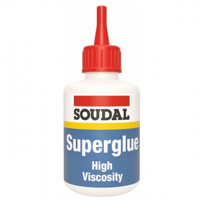 Soudal Superglue HV High Viscocity Super Glue 50g 115107