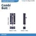 Squires Combi 3 Recodeable Combination Locking Door Bolt Chrome