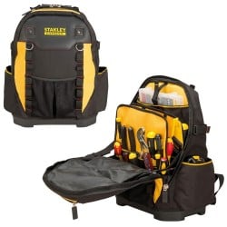 Stanley Fatmax 1-95-611 Work Tool Bag Hard Base Backpack STA195611