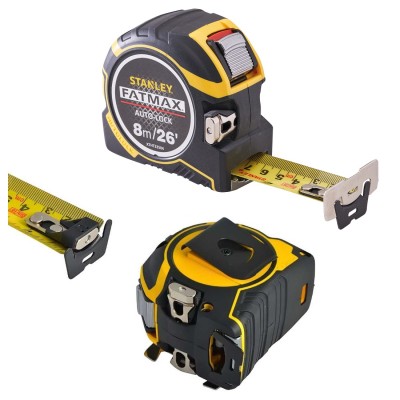 Stanley FatMax Pro Autolock Tape Measure 8m 26ft XTHT0-33504 XMS23