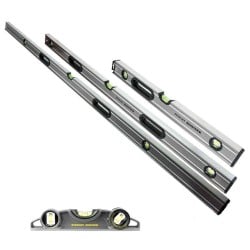 Stanley FatMax Spirit Level 4pc Set 180cm 120cm 60cm Torpedo STA4PCLEVPK