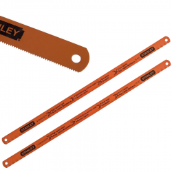 Stanley Molybdenum Stainless Steel Cut HackSaw Blades 300mm 24tpi 0-15-906 2pk