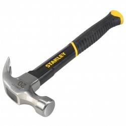 Stanley Curved 20oz Easy Grip Claw Hammer STA051310