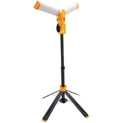 Stanley SXLS37182E 360 Degree Tower Worklight On Tripod 8600 Lumen XMS25WORKLI Stanley SXLS37182E 360 Degree Tower Worklight On Tripod 8600 Lumen XMS25WORKLI