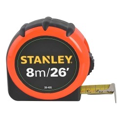 Stanley STHT0-74137 Hi Vis 8 Meter Tape Measure Orange
