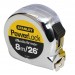Stanley Powerlock 8m Mylar Tape Measure 26ft 0-33-526