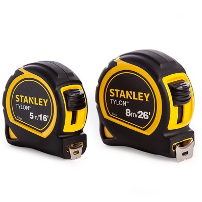 Stanley Tylon 5m 16ft and 8m 26ft Twin Tape Measure Set STHT9-98985