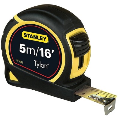 Stanley Tylon 5m 16ft Tape Measure Nylon Coated 1-30-696