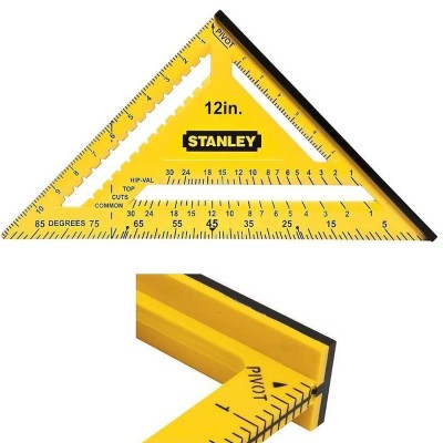 Stanley Hi Vis Dual Colour Roofing Quick Square 12 Inch STHT46011