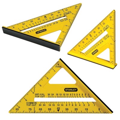 Stanley Hi Vis Dual Colour Roofing Quick Square 7 Inch STA46010