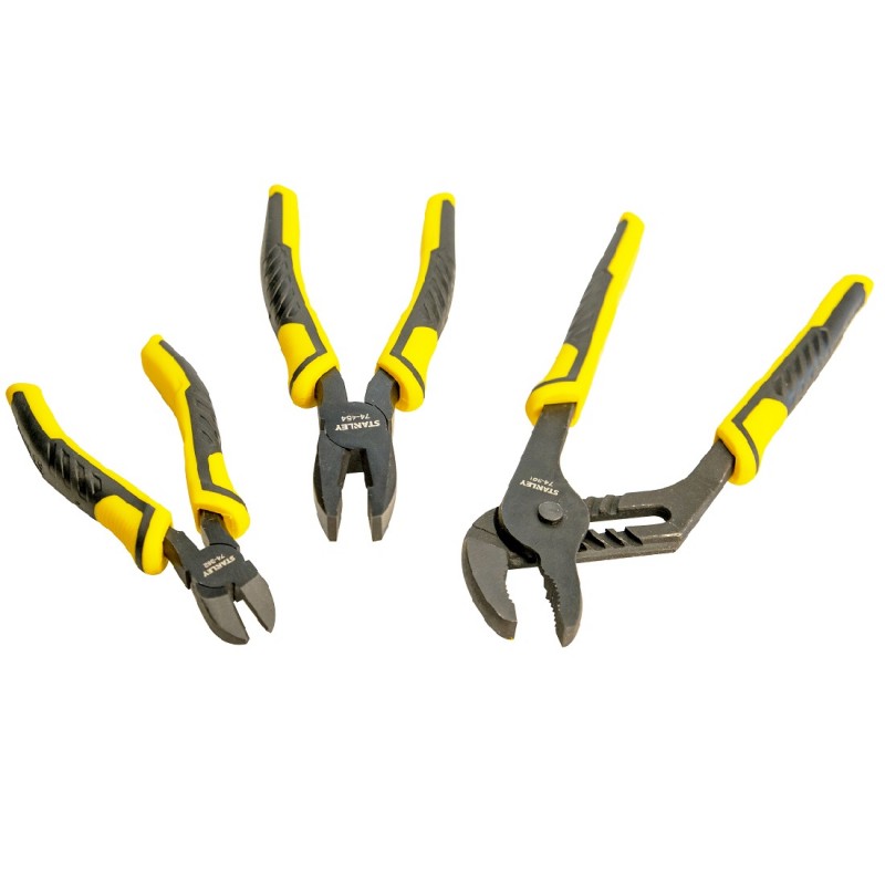Stanley Dynagrip STHT74472 3pc Side Combination Water Pump Plier