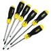 Stanley STA598001 Cushion Grip Mixed Screwdriver 6pc Set 5-98-001