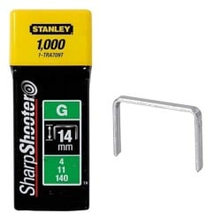 Stanley TRA7 Stapler Tacker 140 Staples 14mm TRA709T 4 11 40 Type G 1000pk