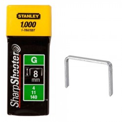 Stanley TRA7 Stapler Tacker 140 Staples 8mm TRA705T 4 11 40 Type G 1000pk