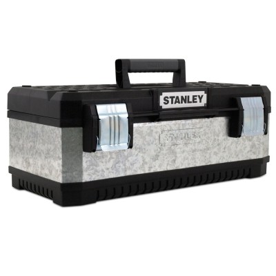 Stanley STA195618 Galvanised Tool Box 20 inch 1-95-618 Toolbox Storage