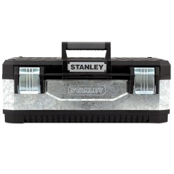 Stanley STA195619 Galvanised Tool Box 23 inch 1-95-619 Toolbox Storage