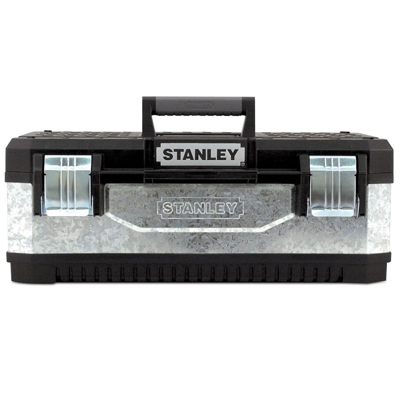 Stanley - Galvanised Metal Toolbox 23in