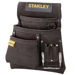 Stanley Leather Nail and Hammer Tool Belt Pouch STA180114
