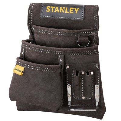 Stanley Leather Nail and Hammer Tool Belt Pouch STA180114