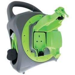 Elpine Status Workshop Outdoor Splashproof 20m Electric Extension Reel 