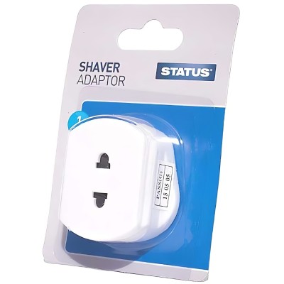 Status Electric Shaver 2 Pin Socked Plug Adapter ST-139