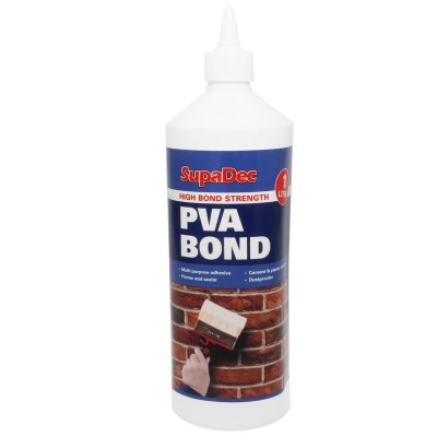 SupaDec PVA Bond Sealer Adhesive Additive 1 litre PVA1000