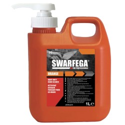 Swarfega Heavy Duty Granular Hand Cleaner 1 Litre Pump Dispencer SOR1LMP