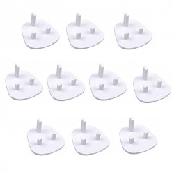 Electric Socket Child Safety Blanking Cover Plugs 10pk 828886