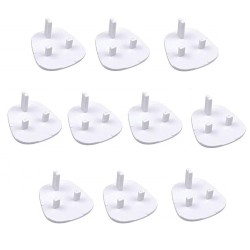 Electric Socket Child Safety Blanking Cover Plugs 10pk 828886