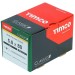 Timco Classic Multi Purpose Screws 5.0 x 80mm PZ D-Countersunk 200 BOX 50080CLAF