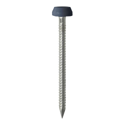 Poly Top Pins Nails Stainless Steel Plastic Head 250 x 30mm - Anthracite Dark Grey