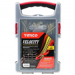 Timco Velocity Premium Multi Use Screw Mixed Grab Pack Pozi 600pc VYGPACK